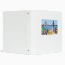 San Francisco Cityscape Binder