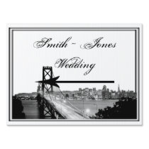 San Francisco Destination Wedding Direction Sign