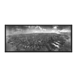 San Francisco Earthquake Ruins of 1906 Panorama Gallery Wrap Canvas