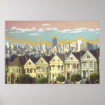 San Francisco Fine Art - Victorian Alamo Square Posters