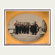 San Francisco Fire Brigade on Meiggs Wharf (40090) posters by Bancroft San Francisco Fire Brigade on Meiggs Wharf (40090) posters