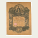 San Francisco Fire Department Certificate (1481A) posters