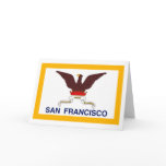 San Francisco Flag Greeting Card
