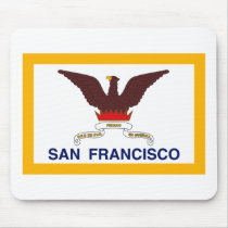 San Francisco Flag Mousepad by FlagTshirts San Francisco Flag Mousepad