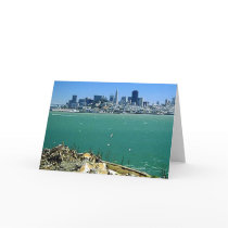 San Francisco from Alcatraz Greeting Cards