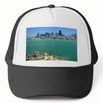 San Francisco from Alcatraz Trucker Hat