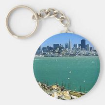 San Francisco from Alcatraz Key Chain