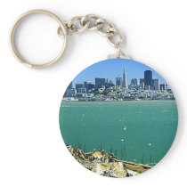 San Francisco from Alcatraz Key Chain
