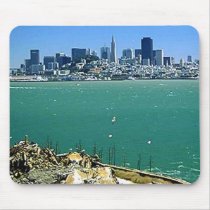 San Francisco from Alcatraz Mouse Mat