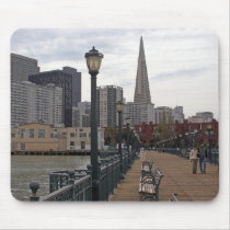 San Francisco from Pier 39 Mouse Mats