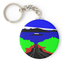 San Francisco Gay Area - San Francisco Bay Area Keychain