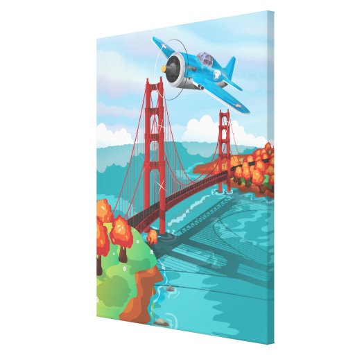 San Francisco Golden Gate Bridge Canvas Prints