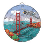 San Francisco Golden Gate Bridge Dartboards