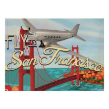 San Francisco Golden Gate Bridge Personalized Invitations