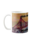 SAN FRANCISCO,GOLDEN GATE BRIDGE mugs