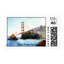 San Francisco Golden Gate Bridge Postage