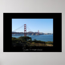 San Francisco Golden Gate Bridge Poster