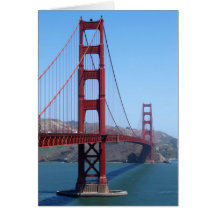 San Francisco Golden Gate Greeting Cards