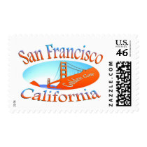 San Francisco Golden Gate Postage Stamp