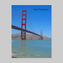 san francisco - golden gate postcards