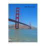 san francisco - golden gate postcard