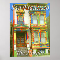San Francisco Haight Ashbury - 1969 Hippie Beatnik Posters