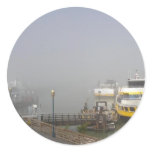 San Francisco Harbor Round Sticker