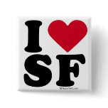 SAN FRANCISCO - "I LOVE SF" "I LOVE SAN FRANCISCO" PIN