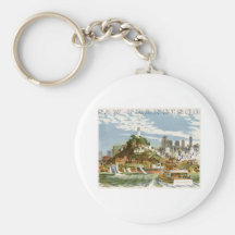 San Francisco Keychain