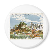 San Francisco Refrigerator Magnets