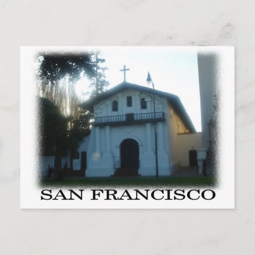 San Francisco Mission Dolores postcard