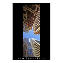 San Francisco, Montgomery Street Buildings posters