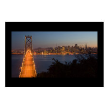 San Francisco Nightfall print