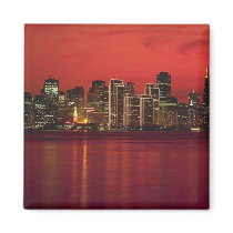 San Francisco Nitetime Skyline Fridge Magnets