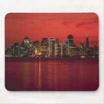 San Francisco Nitetime Skyline Mouse Mats