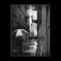 San Francisco Noir Postcard by cwcreative San Francisco Noir Postcard