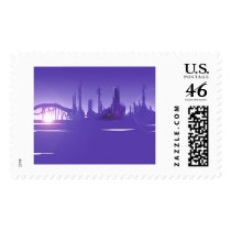 San Francisco of the future postage