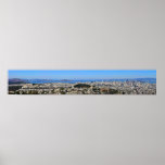 San Francisco Panorama view from Twin Peaks Print