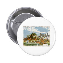 San Francisco Pinback Button