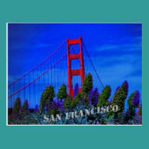 San Francisco post card postcards