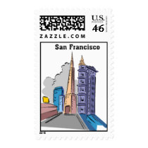 San Francisco Postage Stamp