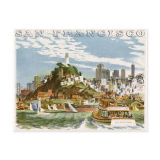 San Francisco postcard