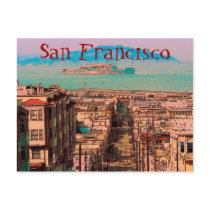 San Francisco Postcard by RickDouglas San Francisco Postcard