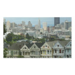 San Francisco Postcard Row City Scene Photography Rectangular Sticker
