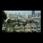 San Francisco Postcard Row Print