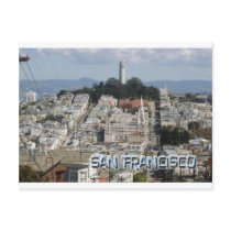 San Francisco Postcard Style
