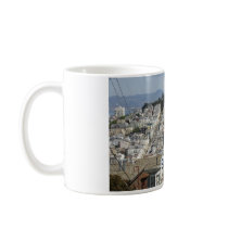 San Francisco Postcard Style Coffee Mugs