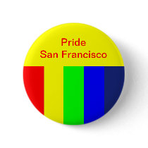 San Francisco Pride Pinback Button