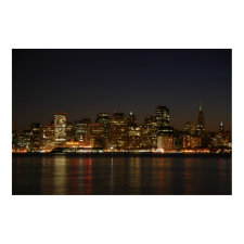 San Francisco Skyline at Night print
