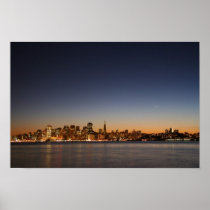 San Francisco Skyline at Sunset Posters